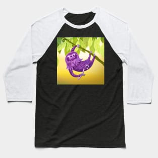 Sneaky Sloth Baseball T-Shirt